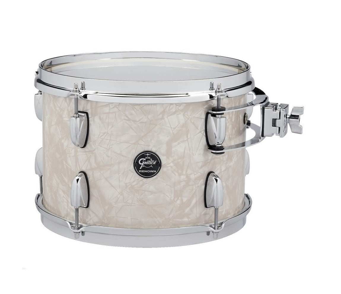 Gretsch Renown Maple 12" x 8" Tom in Vintage Pearl