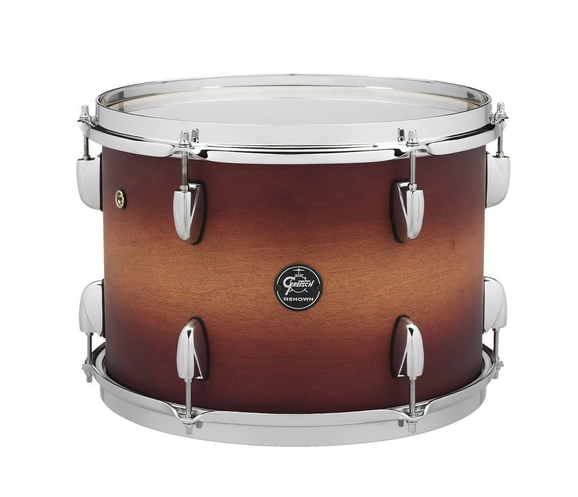 Gretsch Renown Maple 13" x 9" Tom in Satin Tobacco Burst