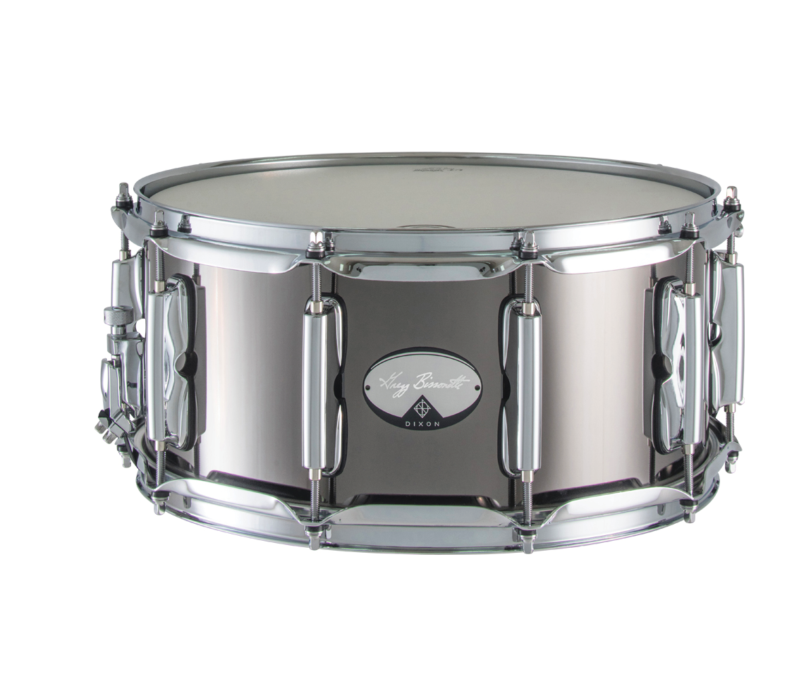 Dixon Artisan 14" x 6.5" Gregg Bissonette Signature Steel Snare Drum