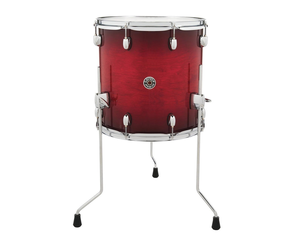 Gretsch Catalina Club 14" x 14" Floor Tom in Gloss Crimson Burst