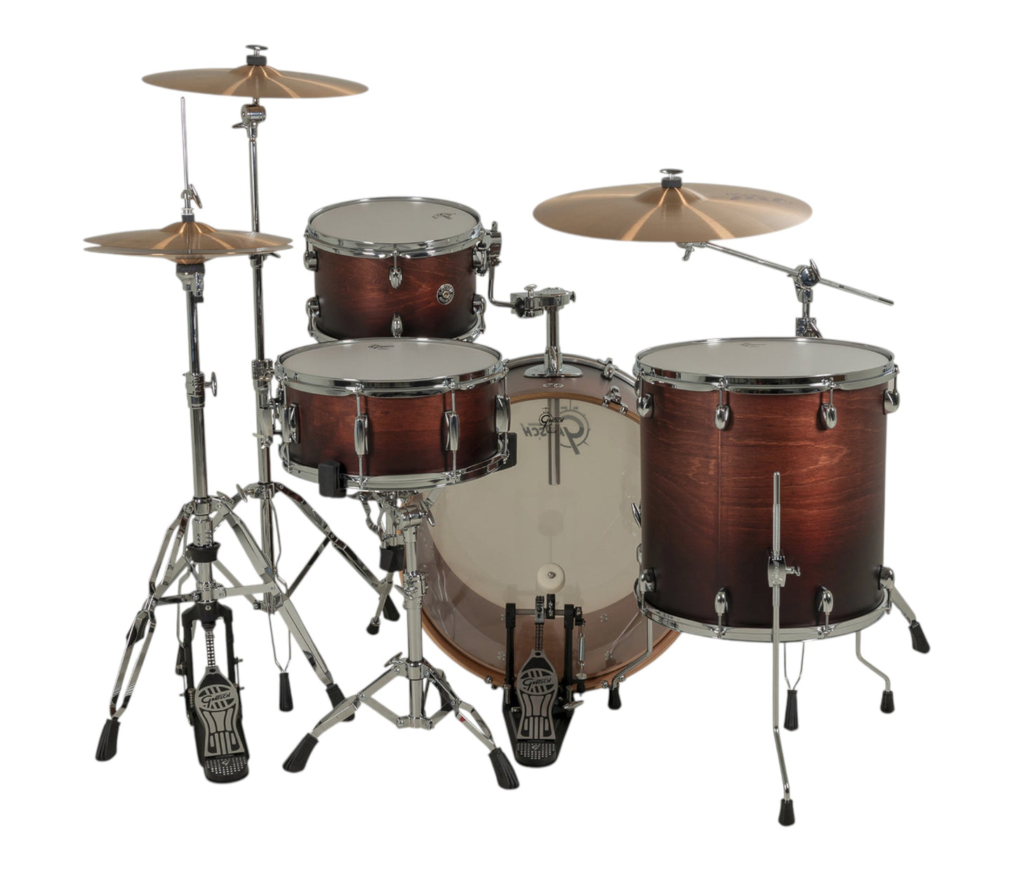 Gretsch Catalina Club 22" 4-Piece Shell Pack in Satin Antique Fade + Snare Drum