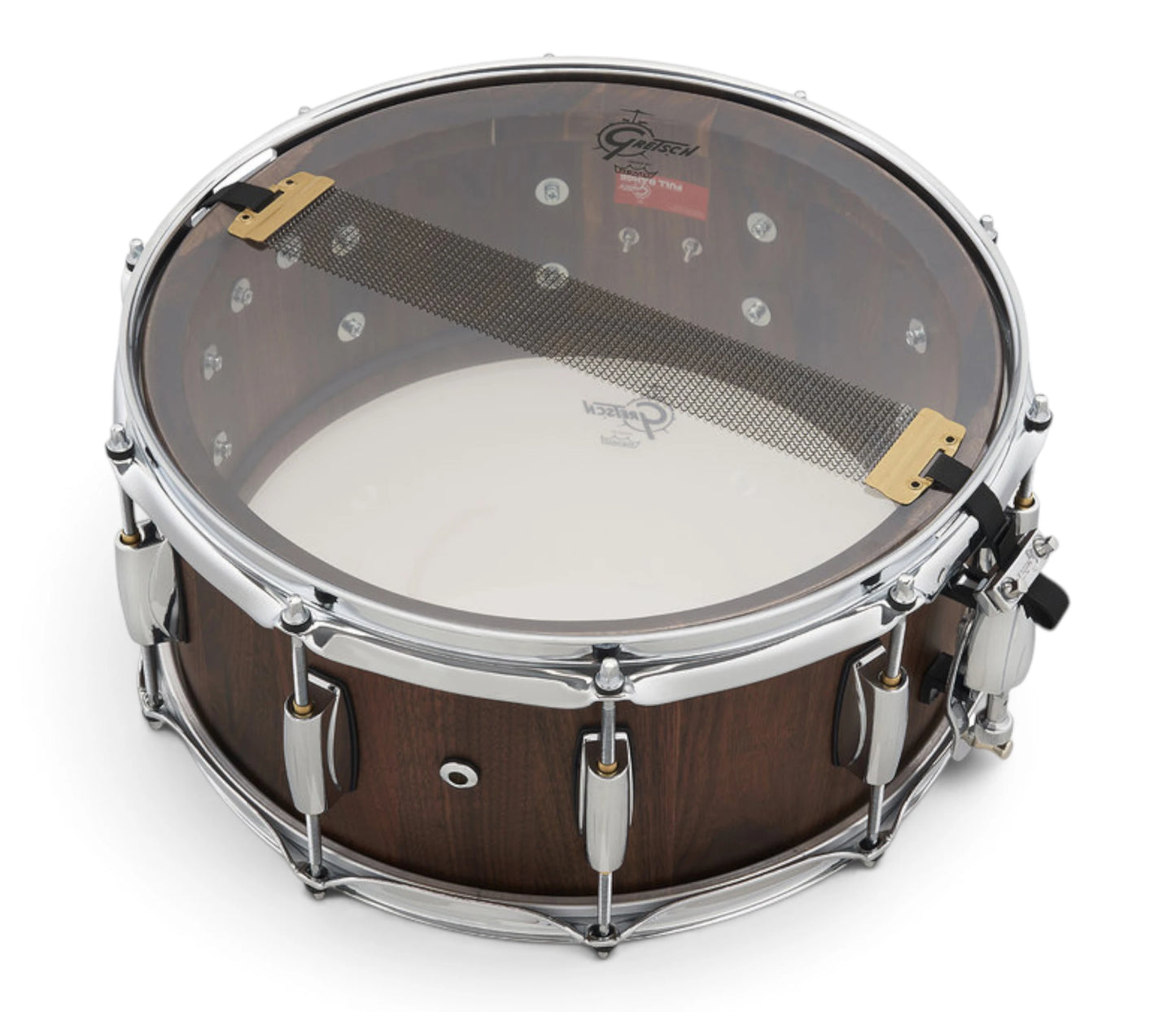 Gretsch Full Range Walnut Stave Snare Drum 14" x 6.5" – product view 6