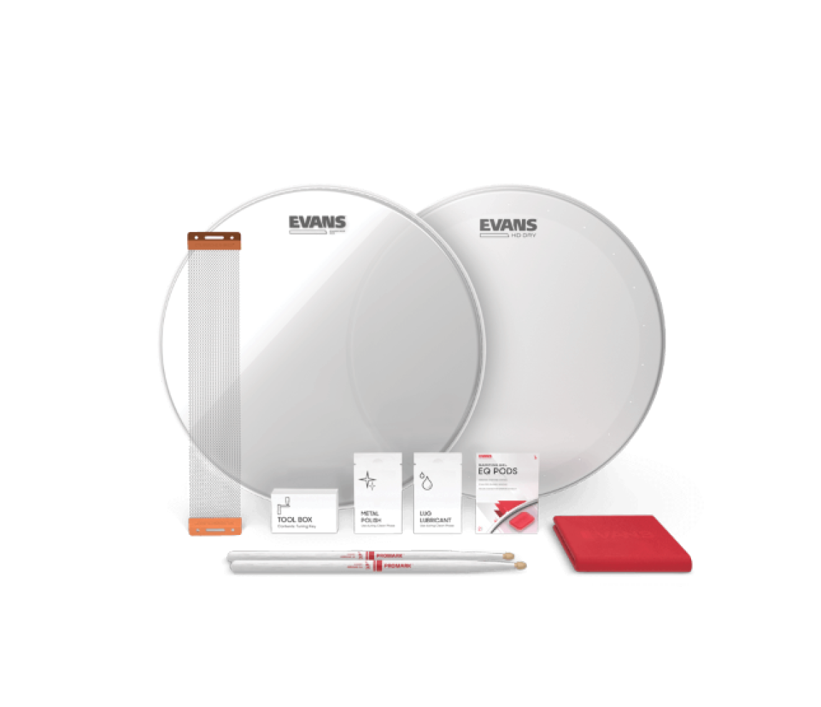 Evans 13" HD Dry Snare Tune Up Kit