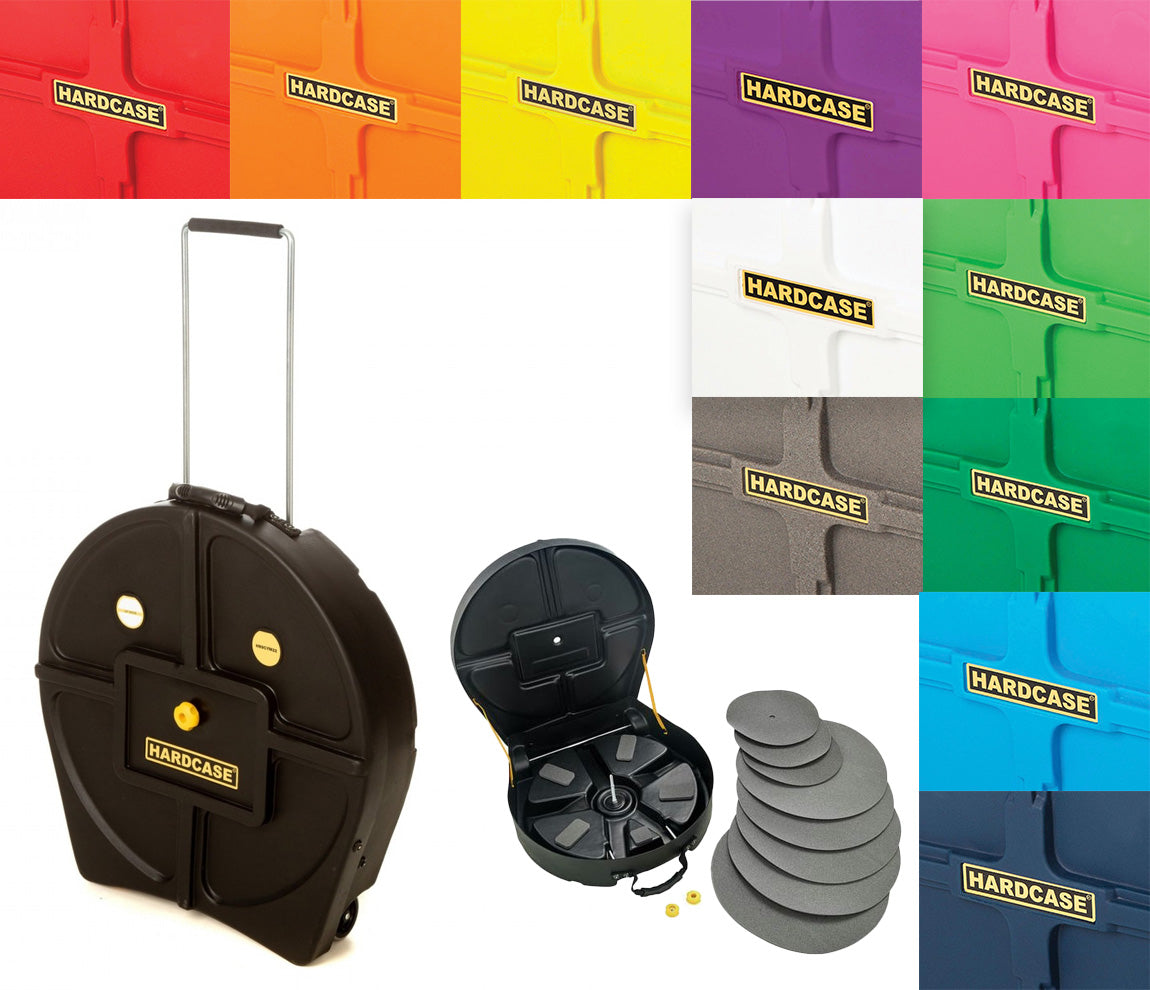 Hardcase 22" Kit Cymbal (9) c/w 8 x Dividers