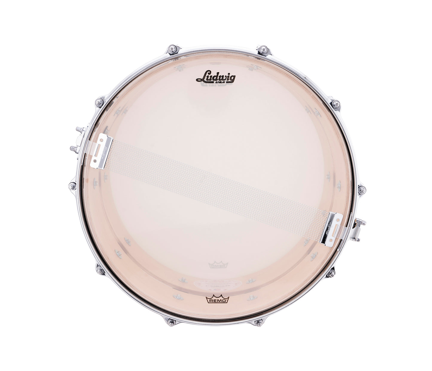 Ludwig Slotted Coliseum 14" x 8" Snare Drum in Natural Maple