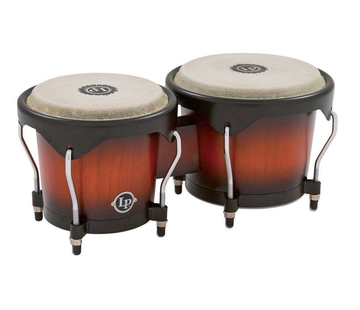 LP City Wood Bongos in Vintage Sunburst