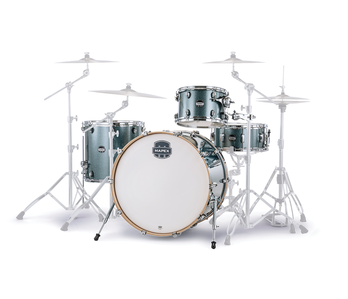 Mapex Mars Birch 4-Piece Bop Shell Pack in Twilight Sparkle
