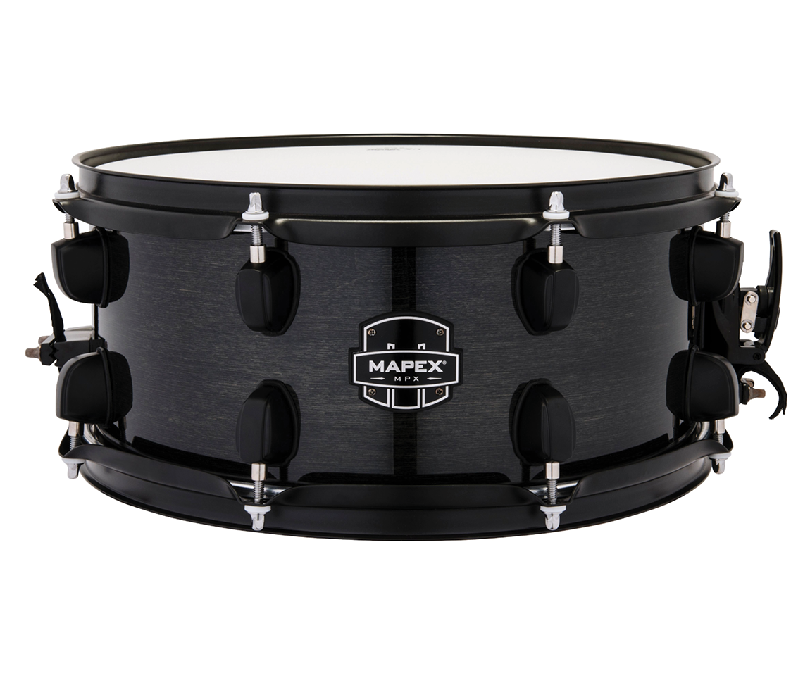 Mapex MPX 13" x 6" Maple/Poplar Hybrid Snare Drum In Midnight Black