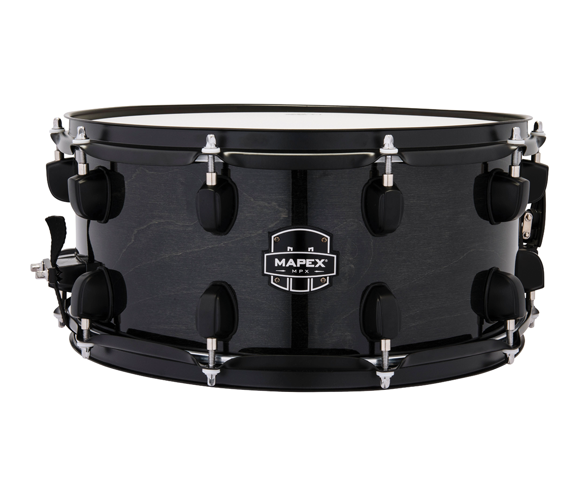 Mapex MPX 14" x 6.5" Maple/Poplar Hybrid Snare Drum in Midnight Black