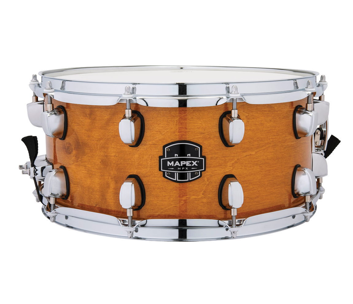 Mapex MPX 14" x 6.5" Maple/Poplar Hybrid Snare Drum in Natural Lacquer