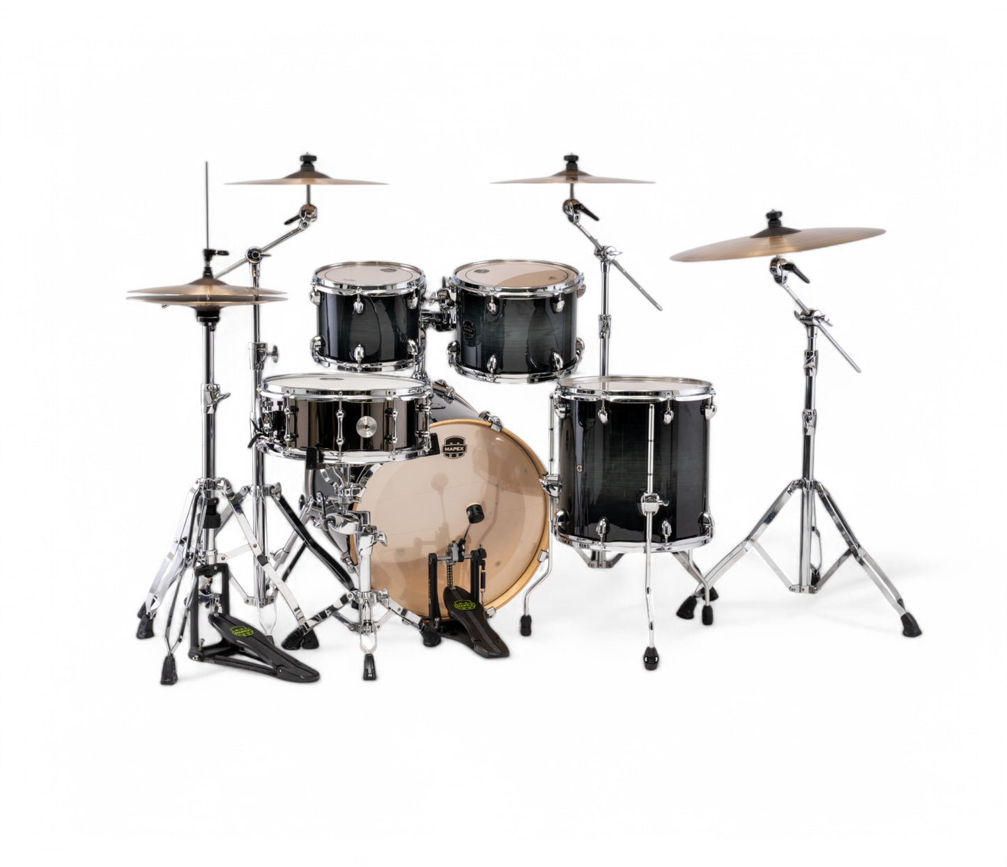 Mapex Armory Series 5 Piece 20" Fusion Shell Pack In Black Onyx Burst