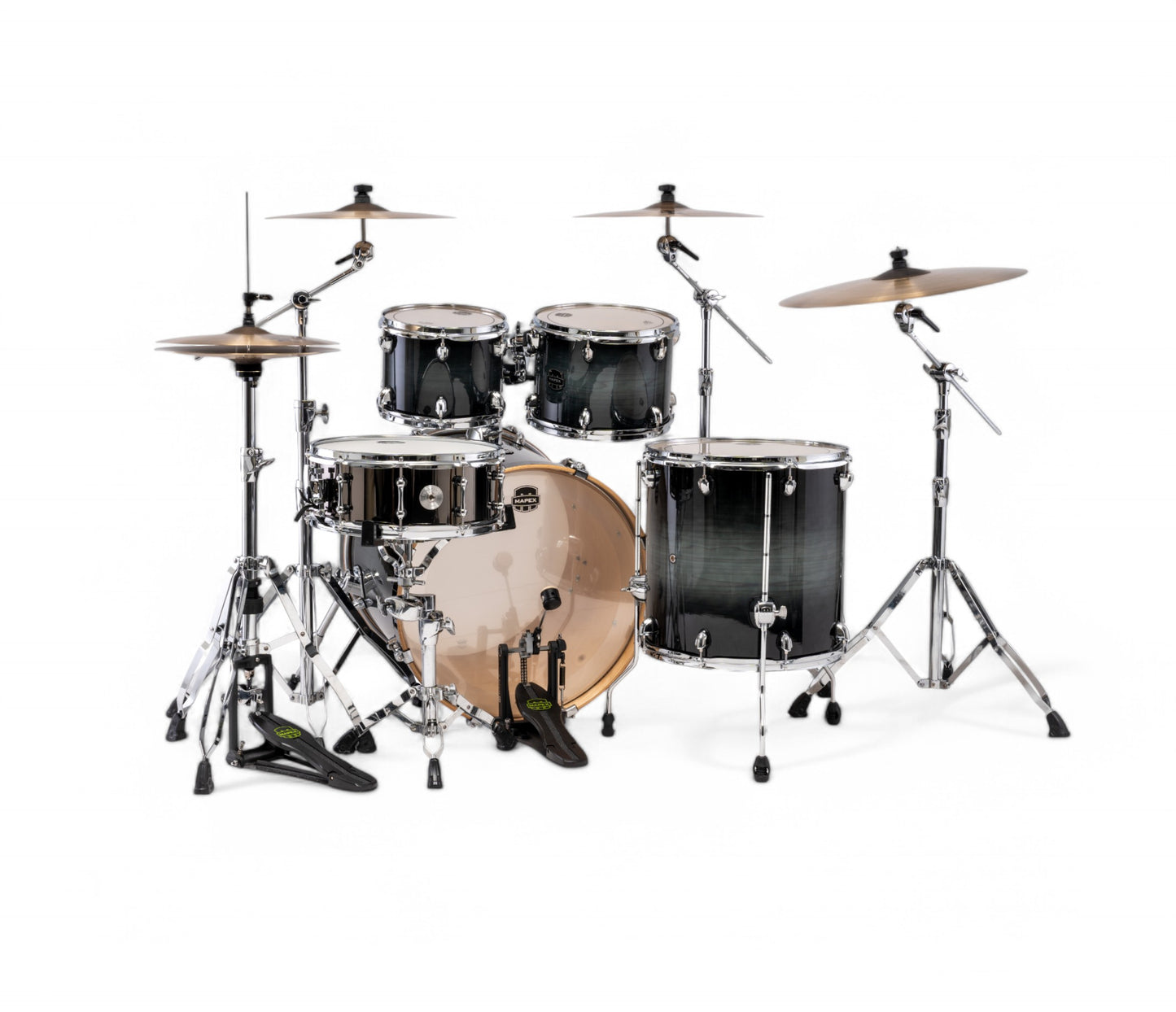 Mapex Armory Series 5 Piece Rock Fusion Shell Pack In Black Onyx Burst