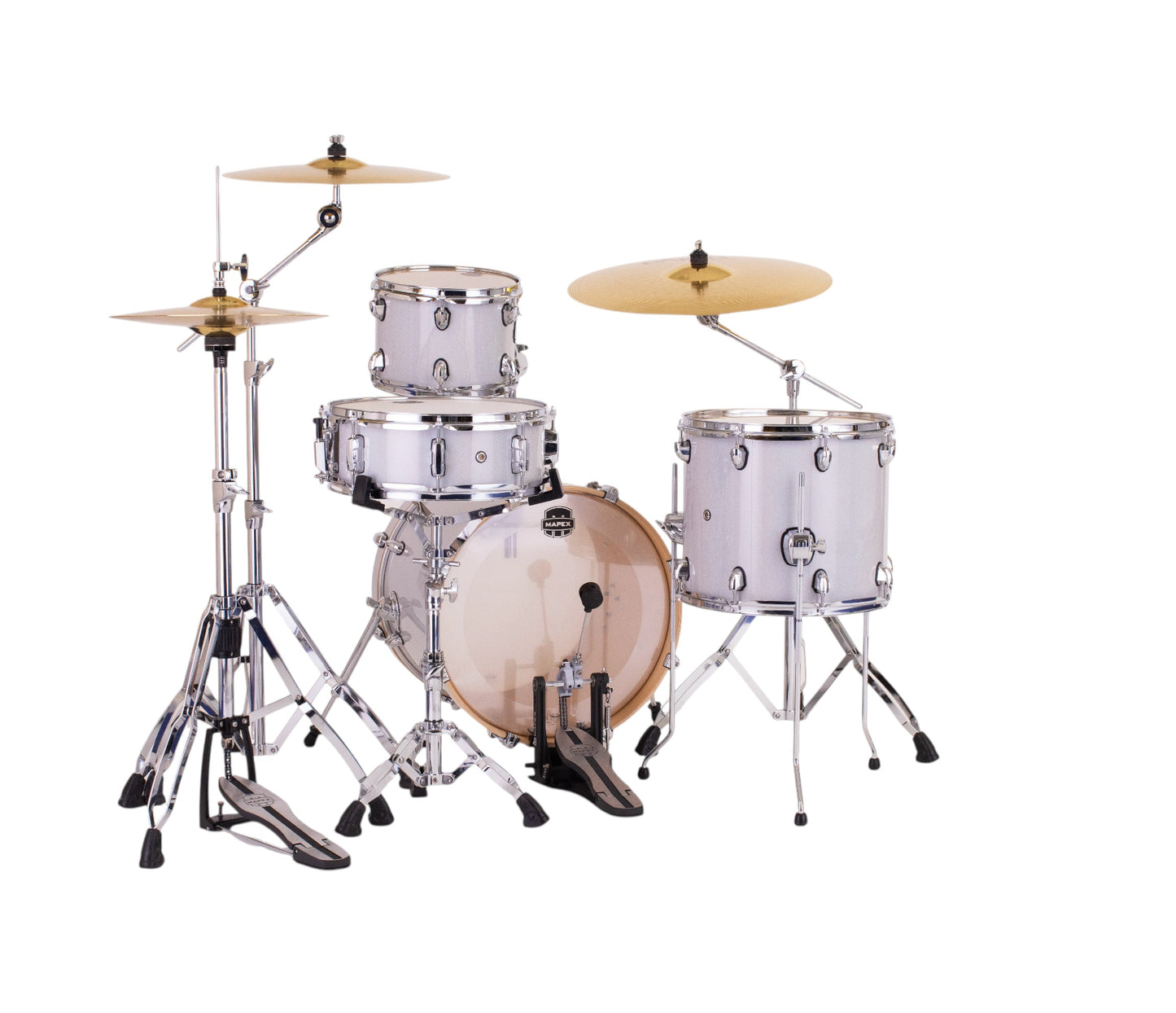 Mapex Mars Birch 4-Piece Bop Shell Pack in Diamond Sparkle