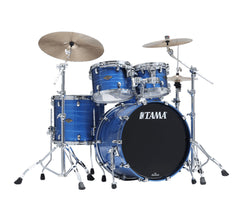 TAMA Starclassic Walnut/Birch 5-Piece Drum Kit in Lacquer Ocean Blue Ripple