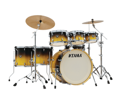 TAMA Superstar Classic 7-Piece Shell Pack in Gloss Lacebark Pine Fade