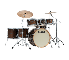 TAMA Superstar Classic 7-Piece Shell Pack in Gloss Java Lacebark Pine