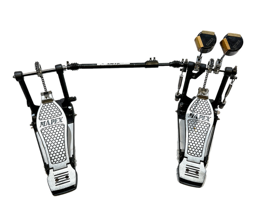 Mapex Single Chained Double Pedal With Tri Beaters
