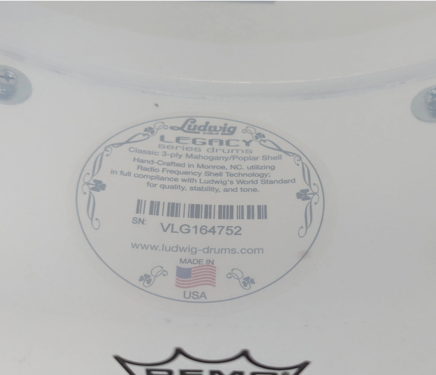 Pre Loved Ludwig LS90852 14" x 5" Jazz Festival Snare Drum in Sky Blue Pearl