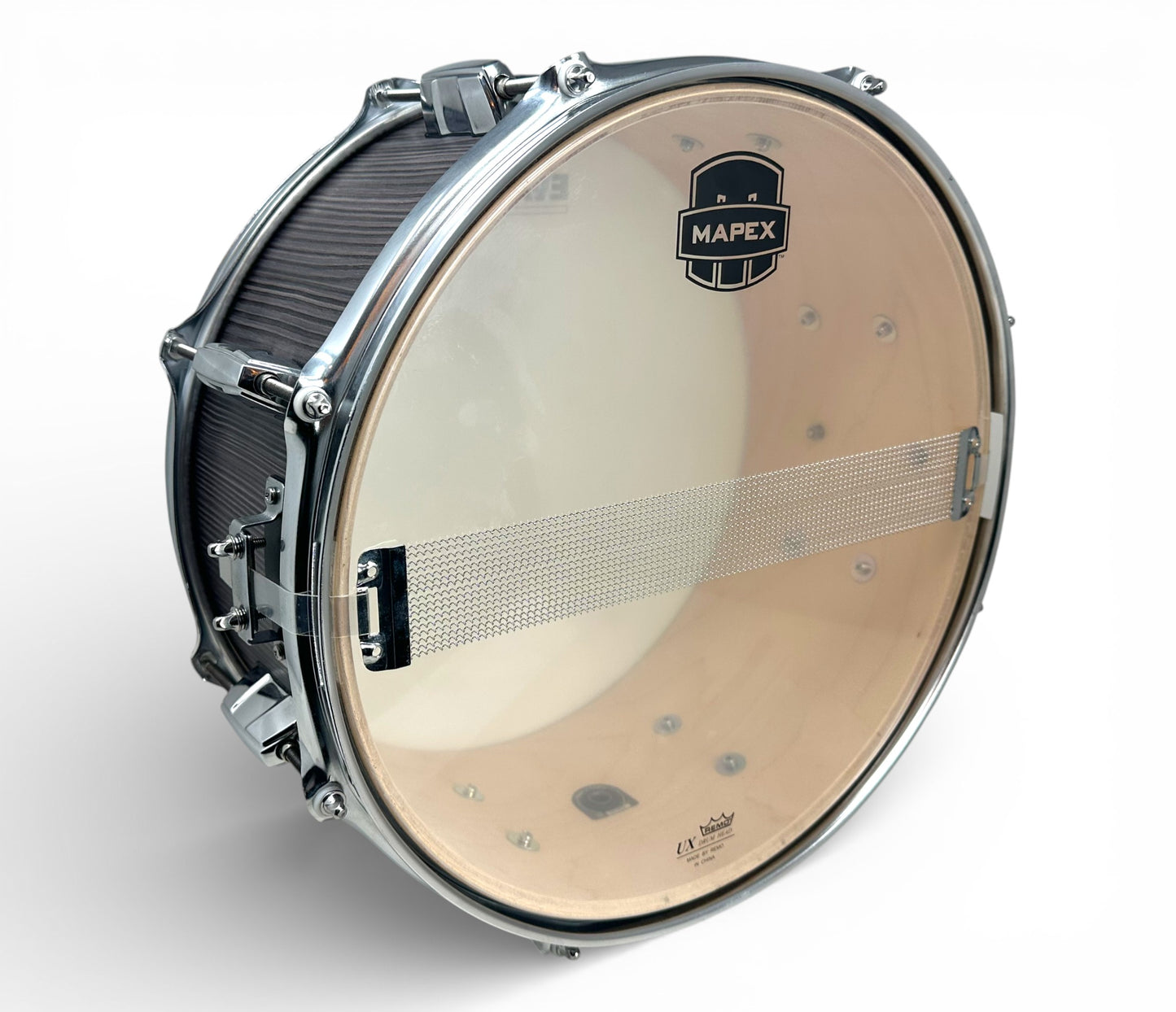 Pre Loved Mapex Mars 14" x 6.5" Snare Drum In Smoke Wood