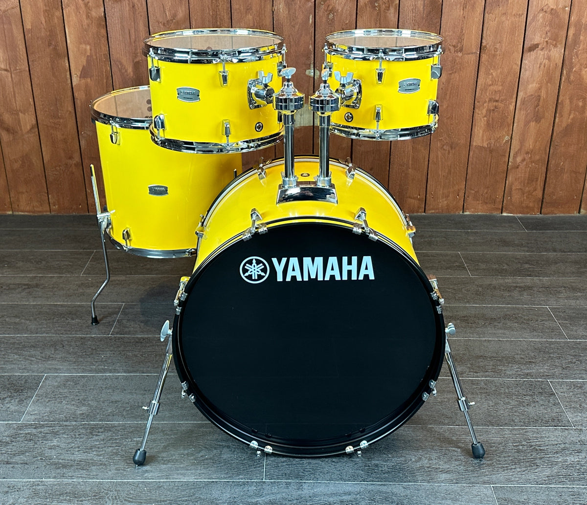 Pre Loved Yamaha Rydeen 22" 4-Piece Shell Pack in Mellow Yellow