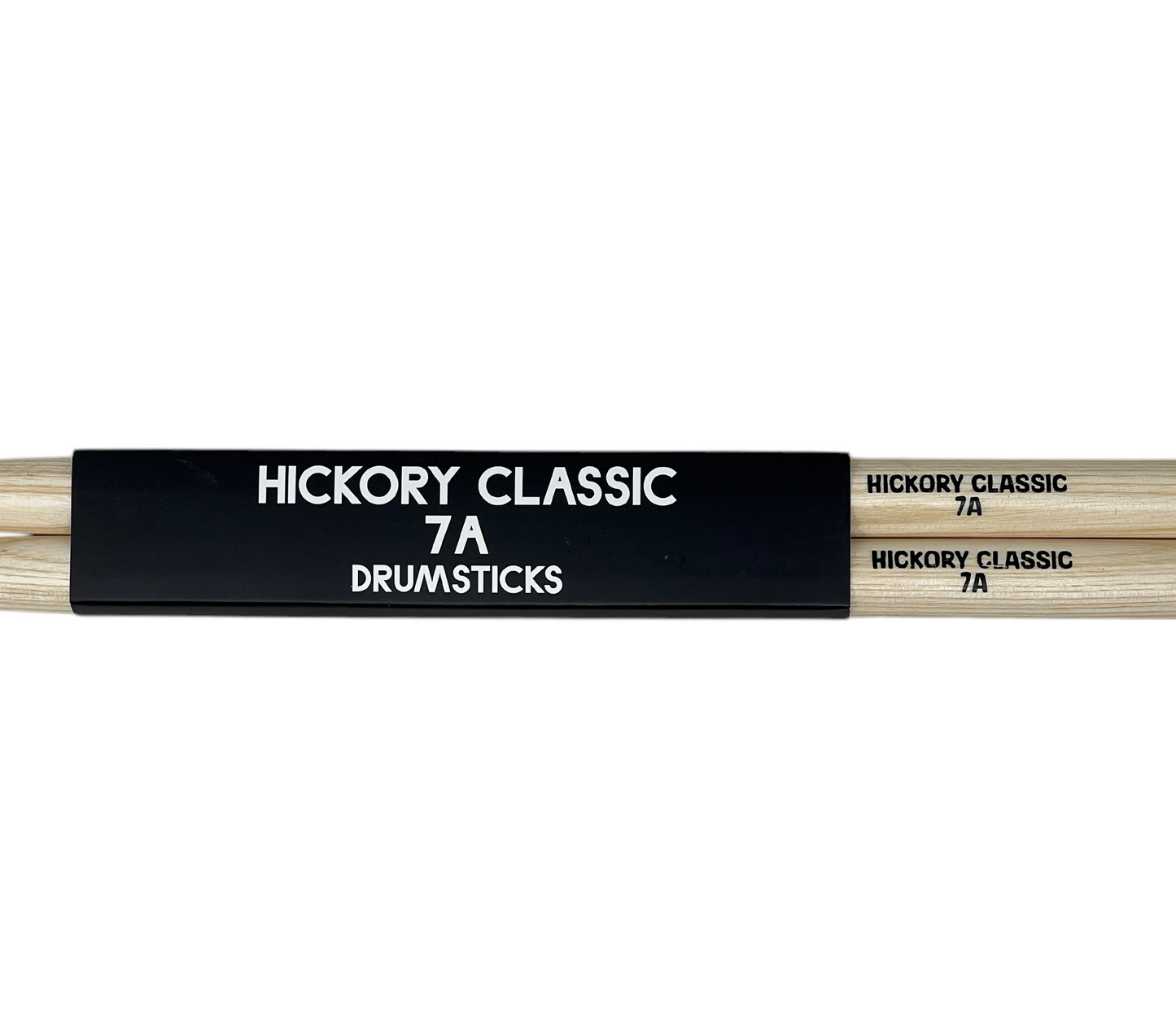 RAW Hickory Classic 7A Nylon Tip Drumsticks