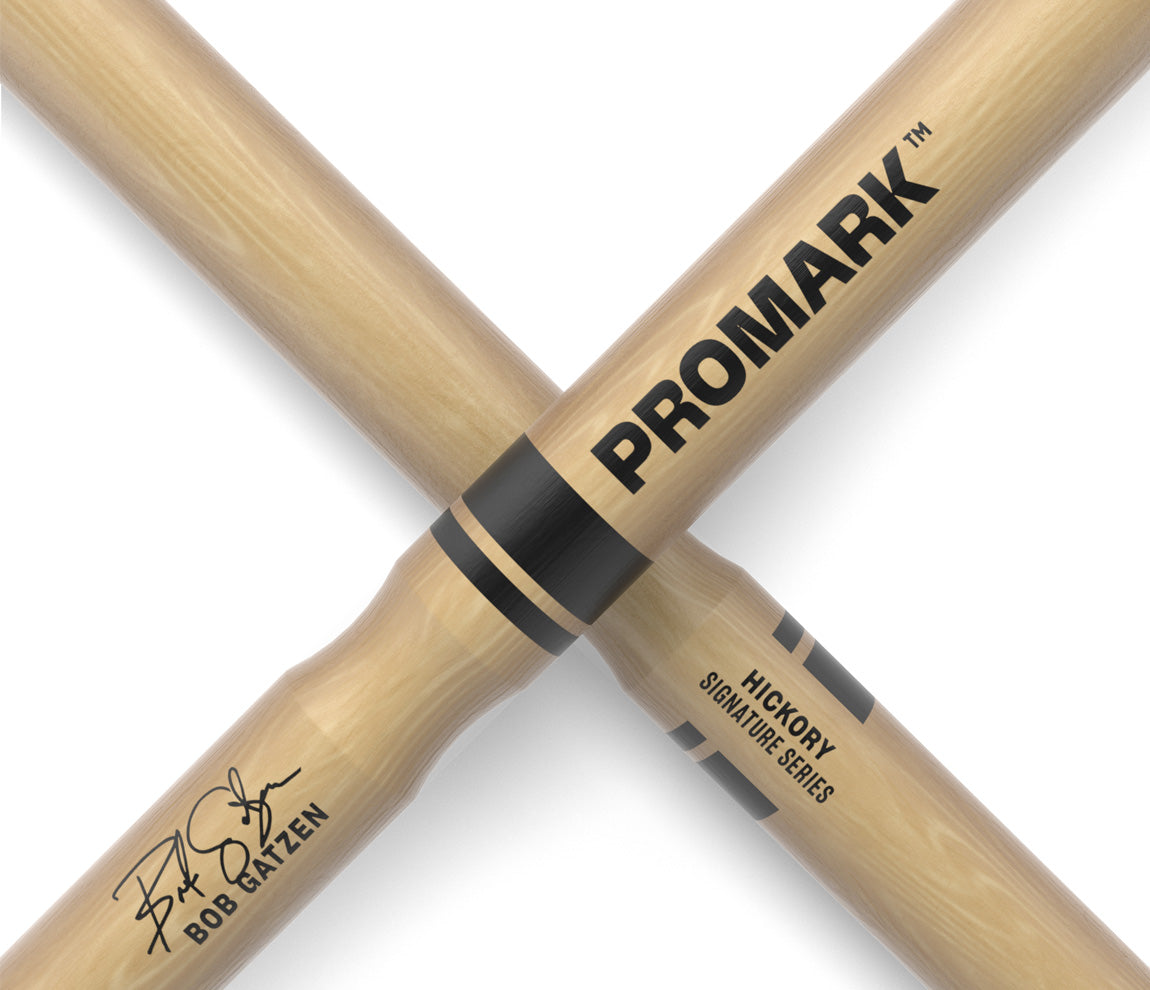 ProMark Bob Gatzen Hickory Drumstick, Wood Tip