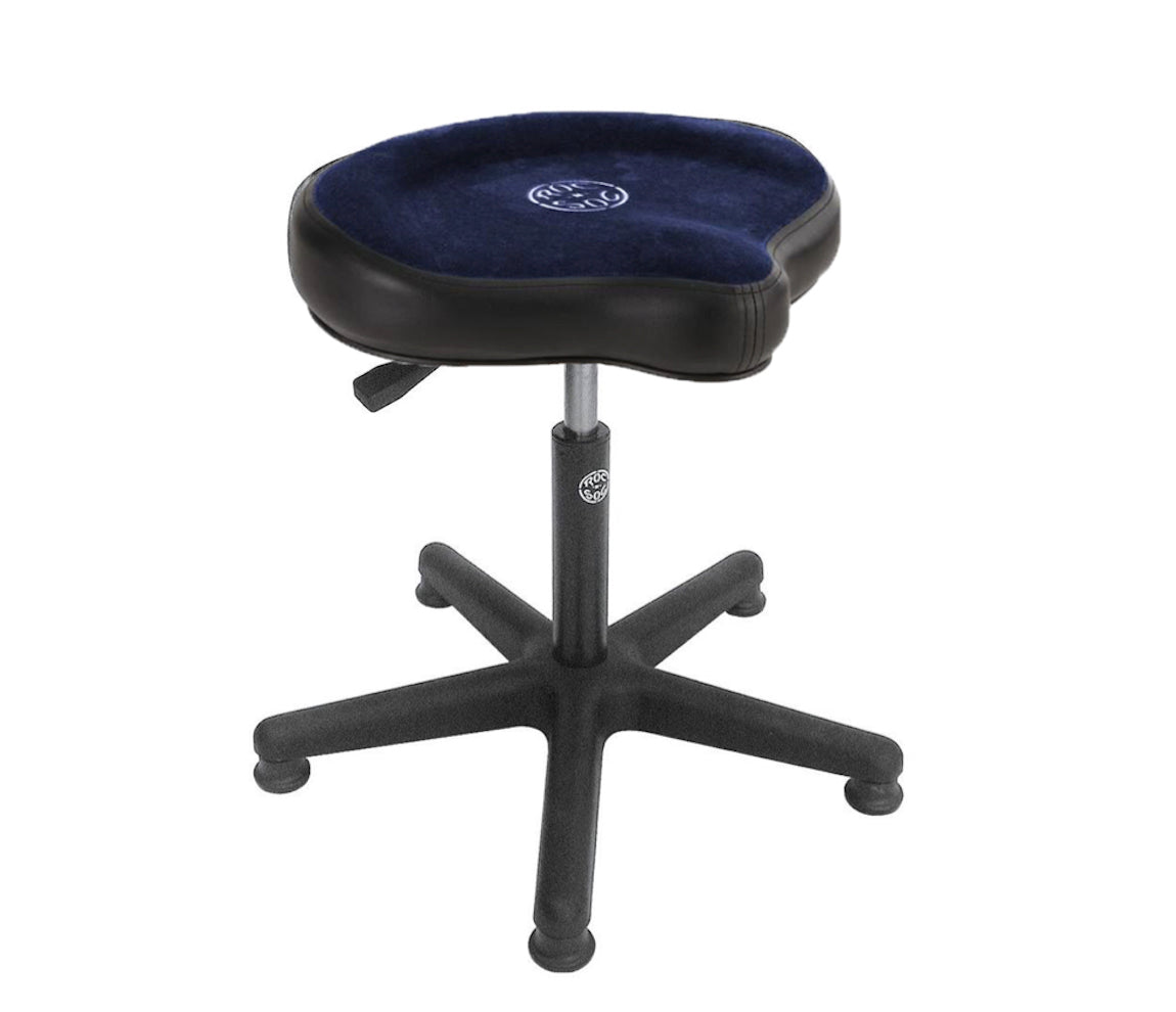 Roc N Soc Extended Lunar Throne with Cycle Seat (22" - 32") in Blue