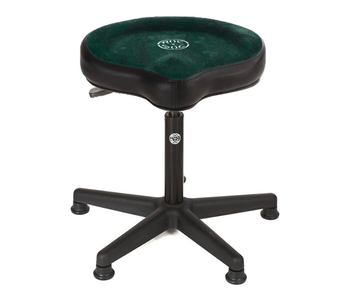 Roc N Soc Extended Lunar Throne with Cycle Seat (22" - 32") in Green