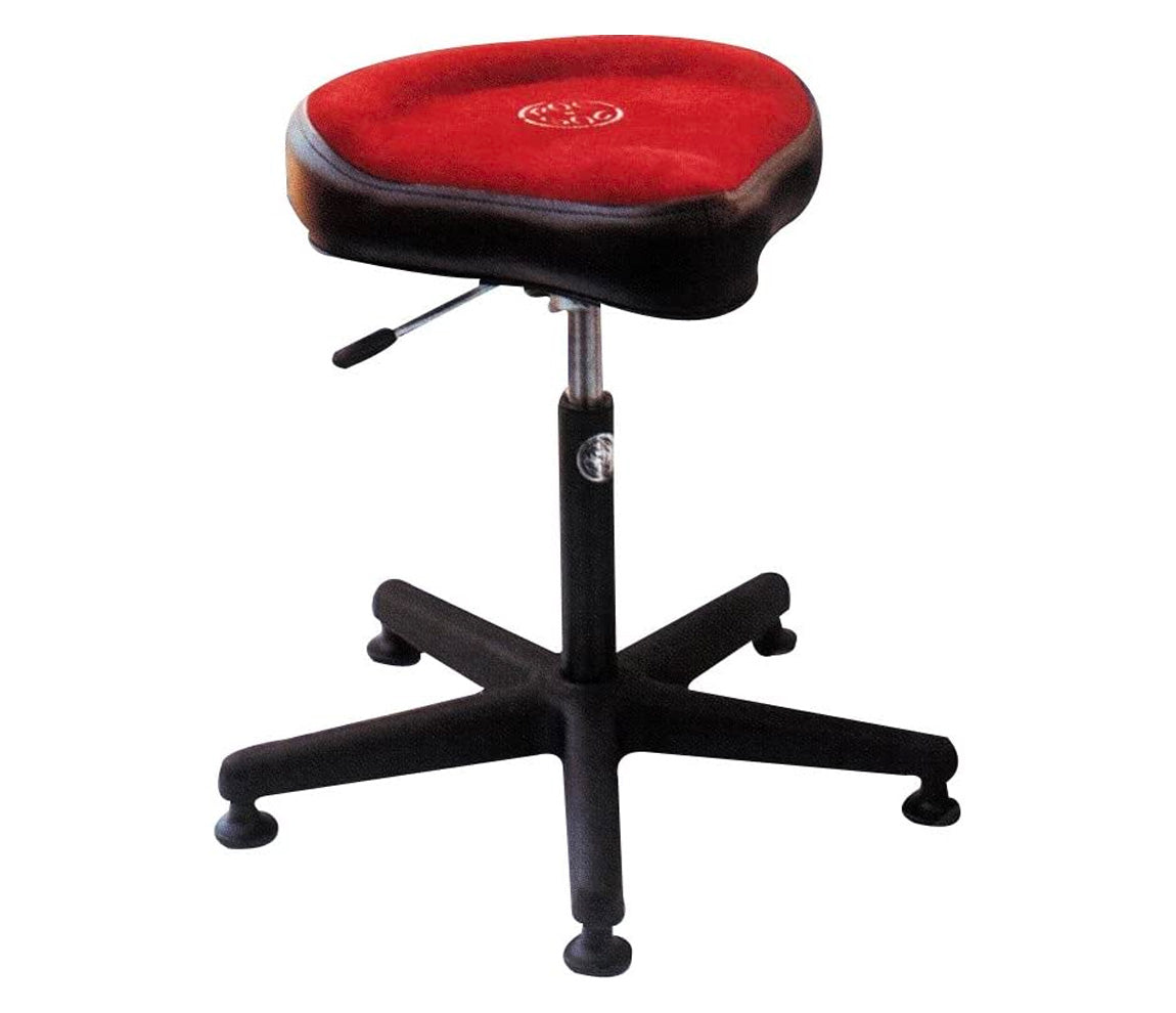 Roc N Soc Extended Lunar Series Throne (22-32") with Red Cycle Seat