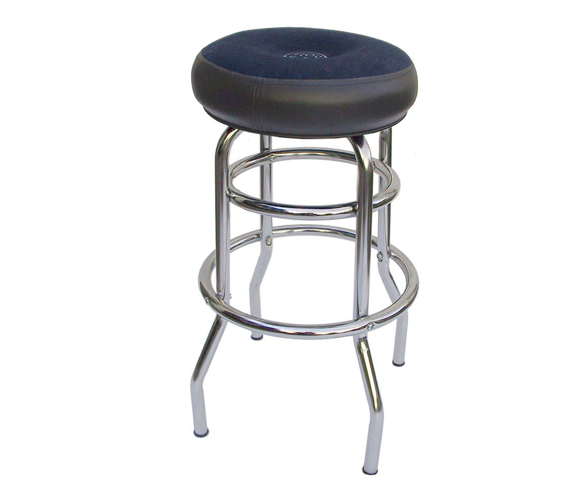 Roc N Soc Tall Tower Round Seat Stool (29") in Blue