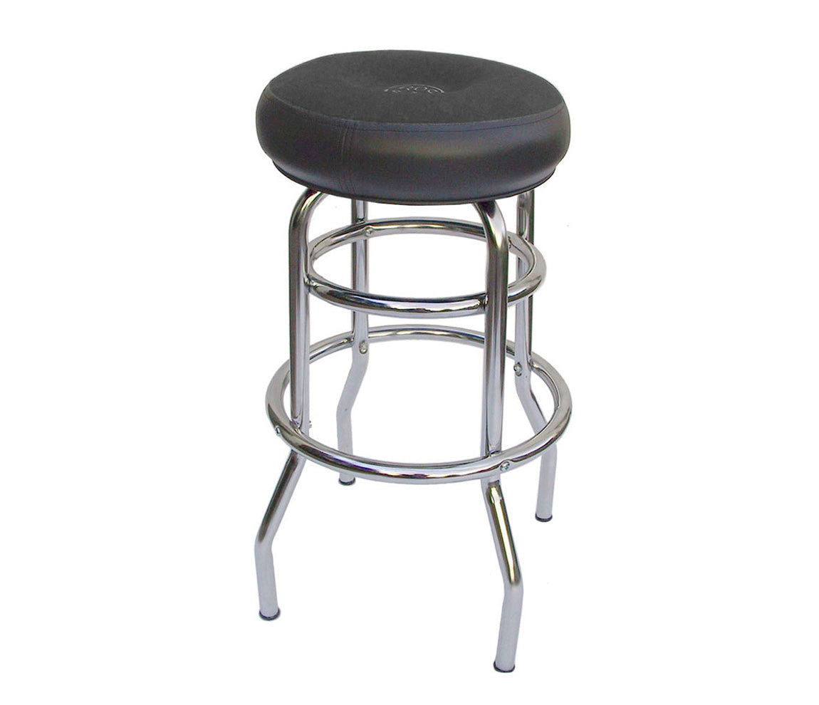 Roc N Soc Tall Tower Round Seat Stool (29") in Grey