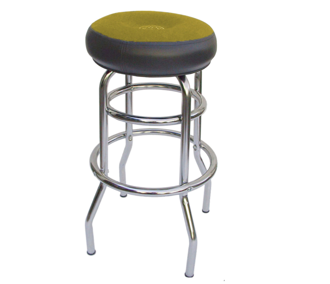 Roc N Soc Tall Tower Round Seat Stool (29") in Tan