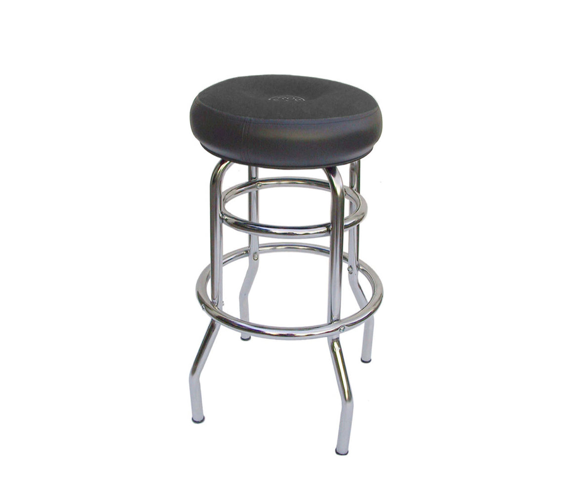 Roc N Soc Short Tower Round Seat Stool (26") in Grey