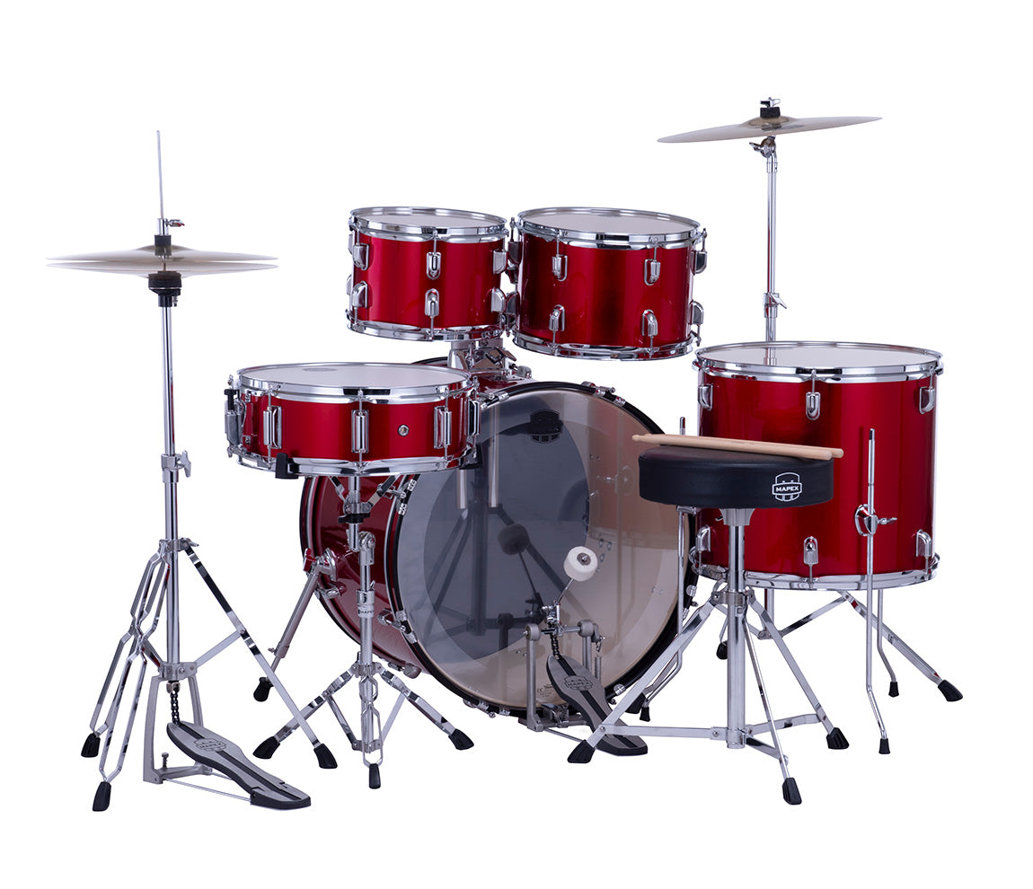 Mapex Comet Rock Fusion Drum Kit in Infra Red