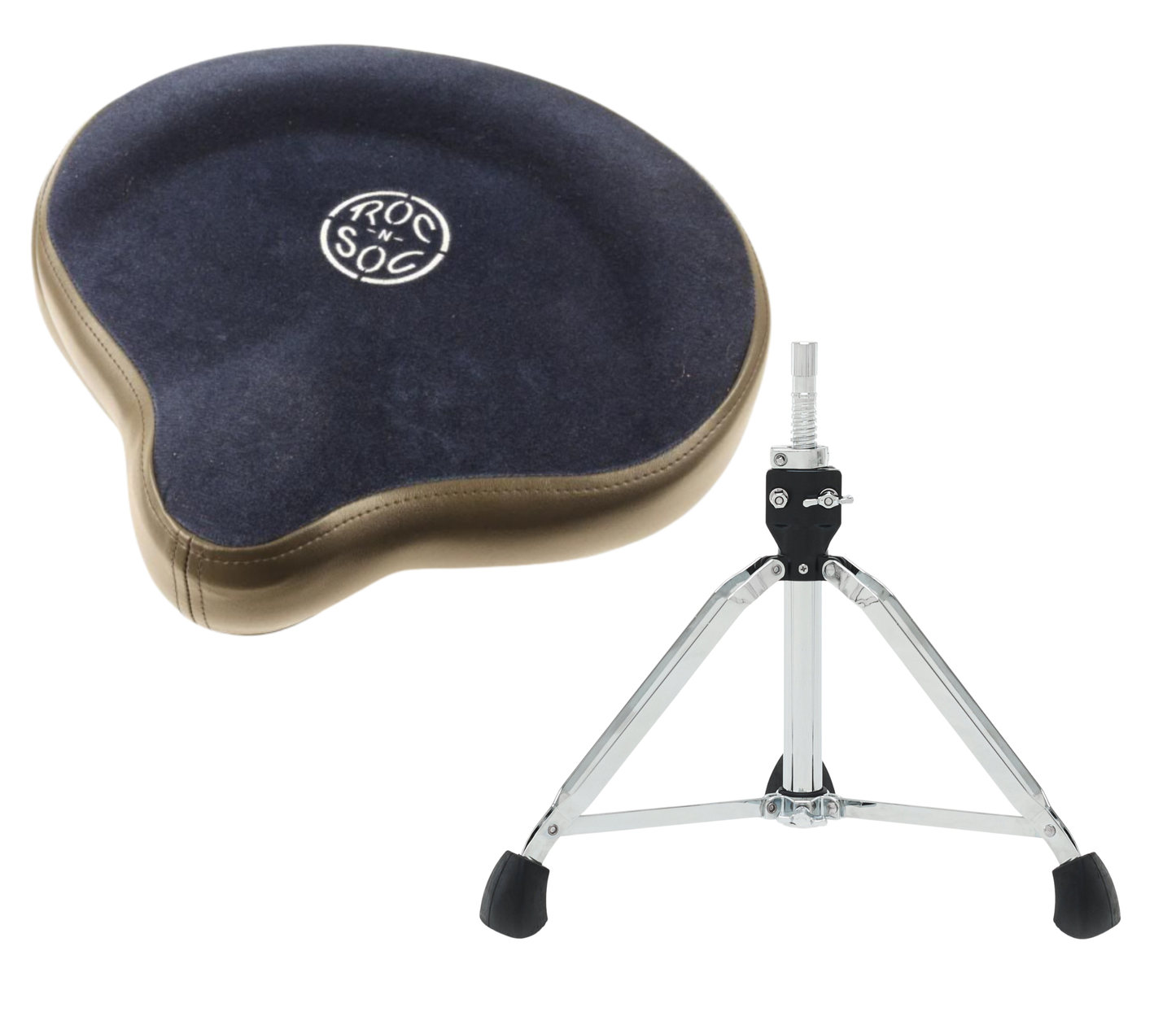 Roc N Soc Cycle Seat Top w/ Gibraltar B9608 Base in Blue