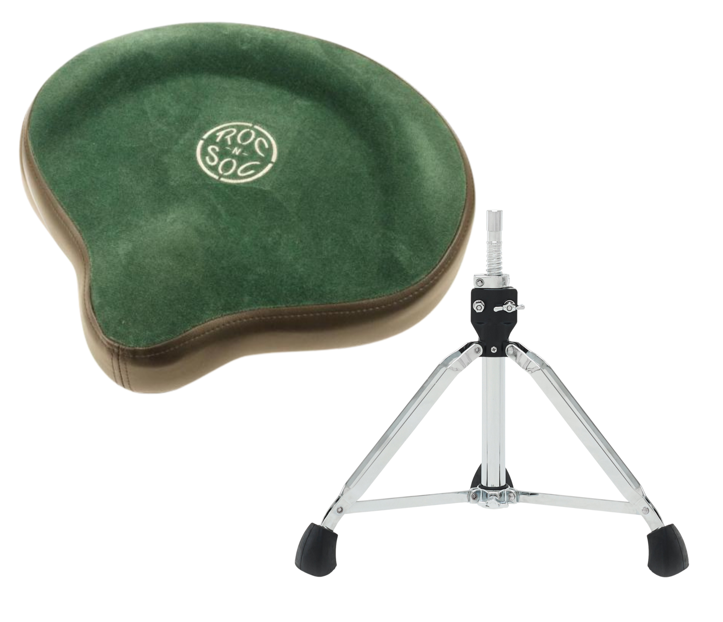Roc N Soc Cycle Seat Top w/ Gibraltar B9608 Base in Green