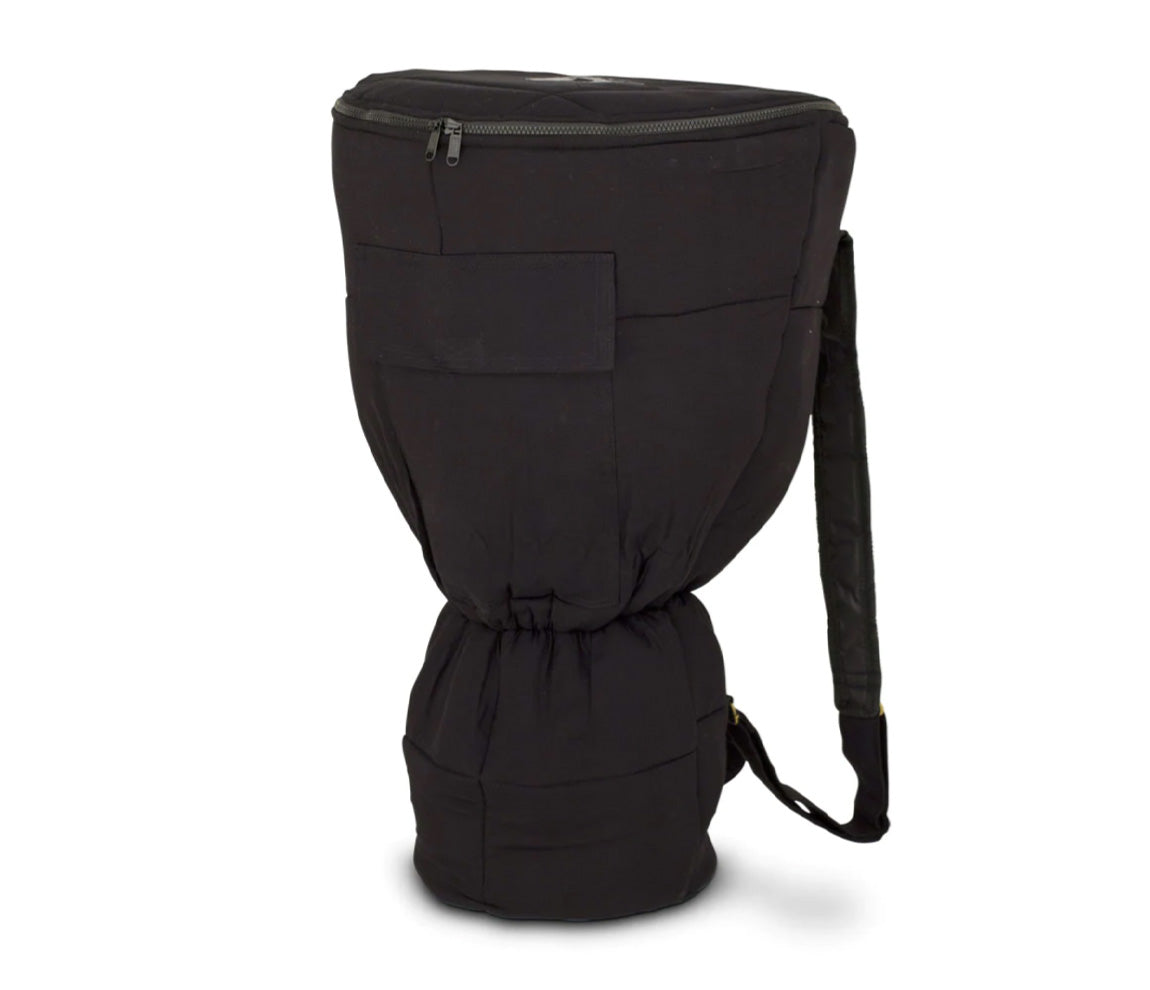 Toca Freestyle 14" Mechanically Tuned Djembe in Black Mamba with Bag