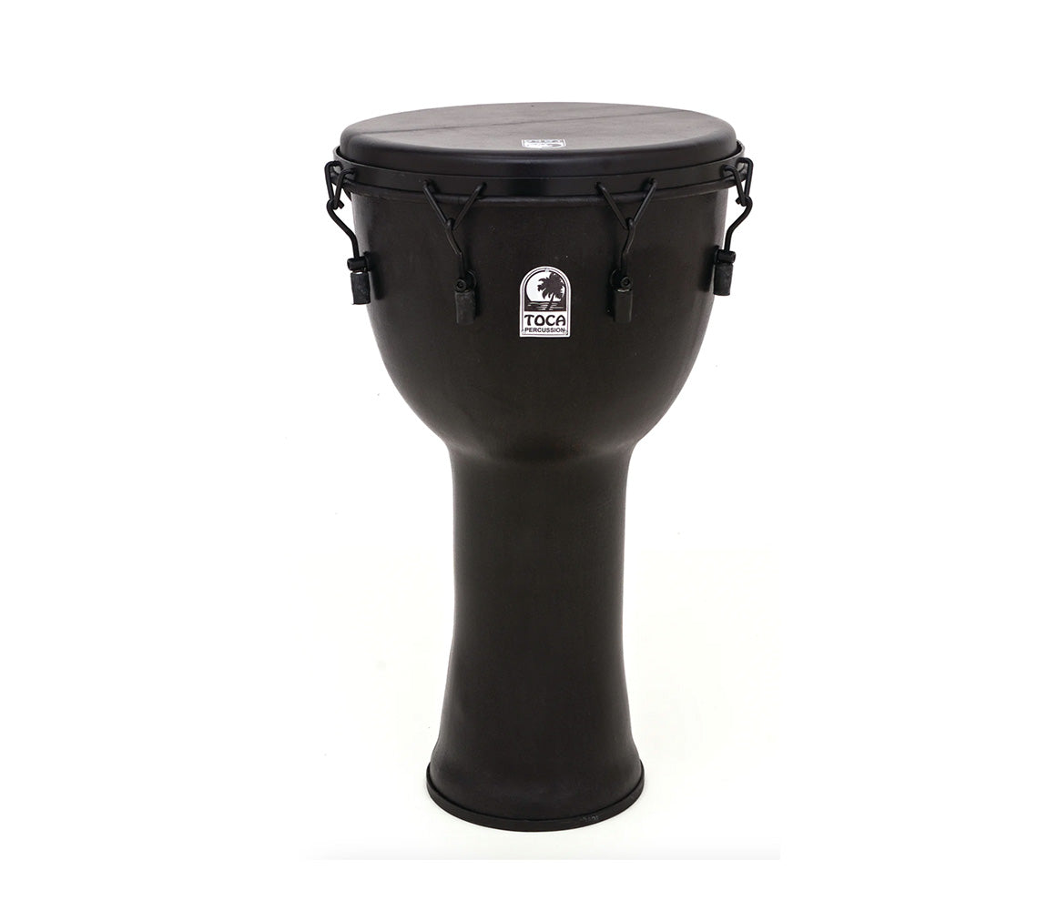 Toca Freestyle 9" Mechanically Tuned Djembe in Black Mamba