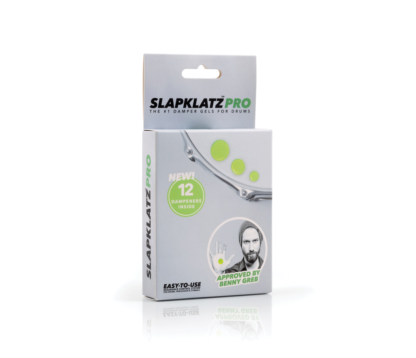 Slapklatz Pro Pack Drum Dampener Pack of 12 - Green