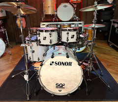 SONOR SQ2 4-piece Shell Pack in Window Grey