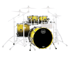 Mapex Saturn Rock 4-Piece Shell Pack in Sulphur Fade