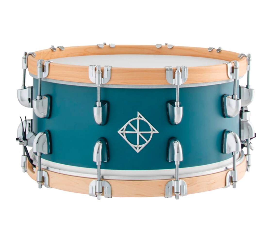 DIXON CORNERSTONE 14" X 6.5" Satin Dark Teal SNARE DRUM