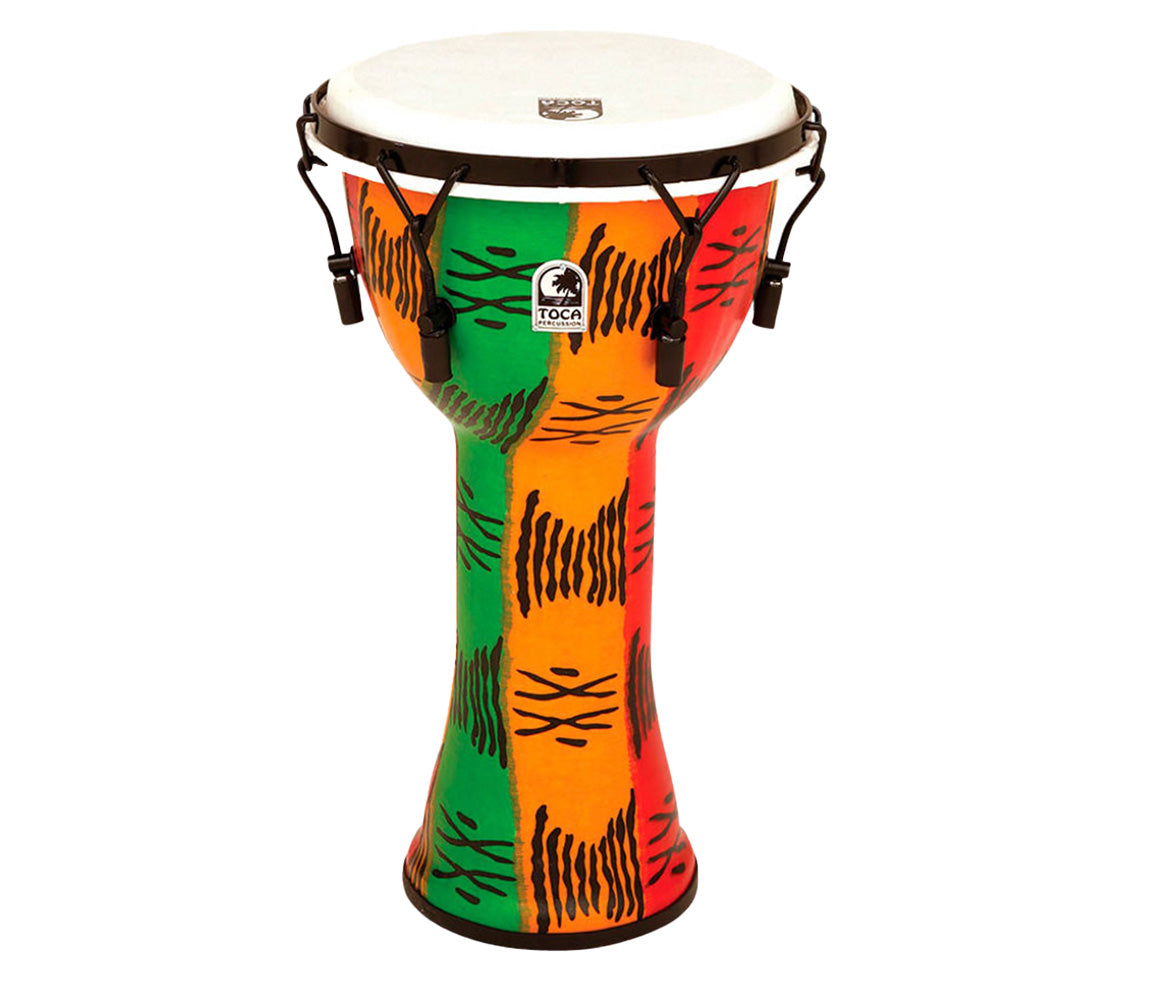 Toca Freestyle II 10" Mechanically Tuned Djembe in Spirit
