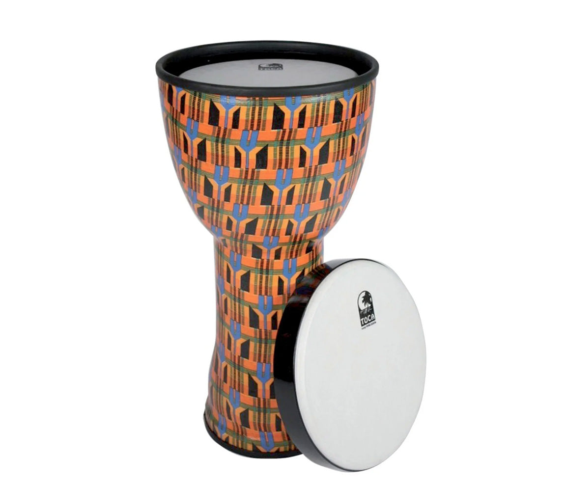 Toca Freestyle II 10" Nesting Drum in Kente Cloth