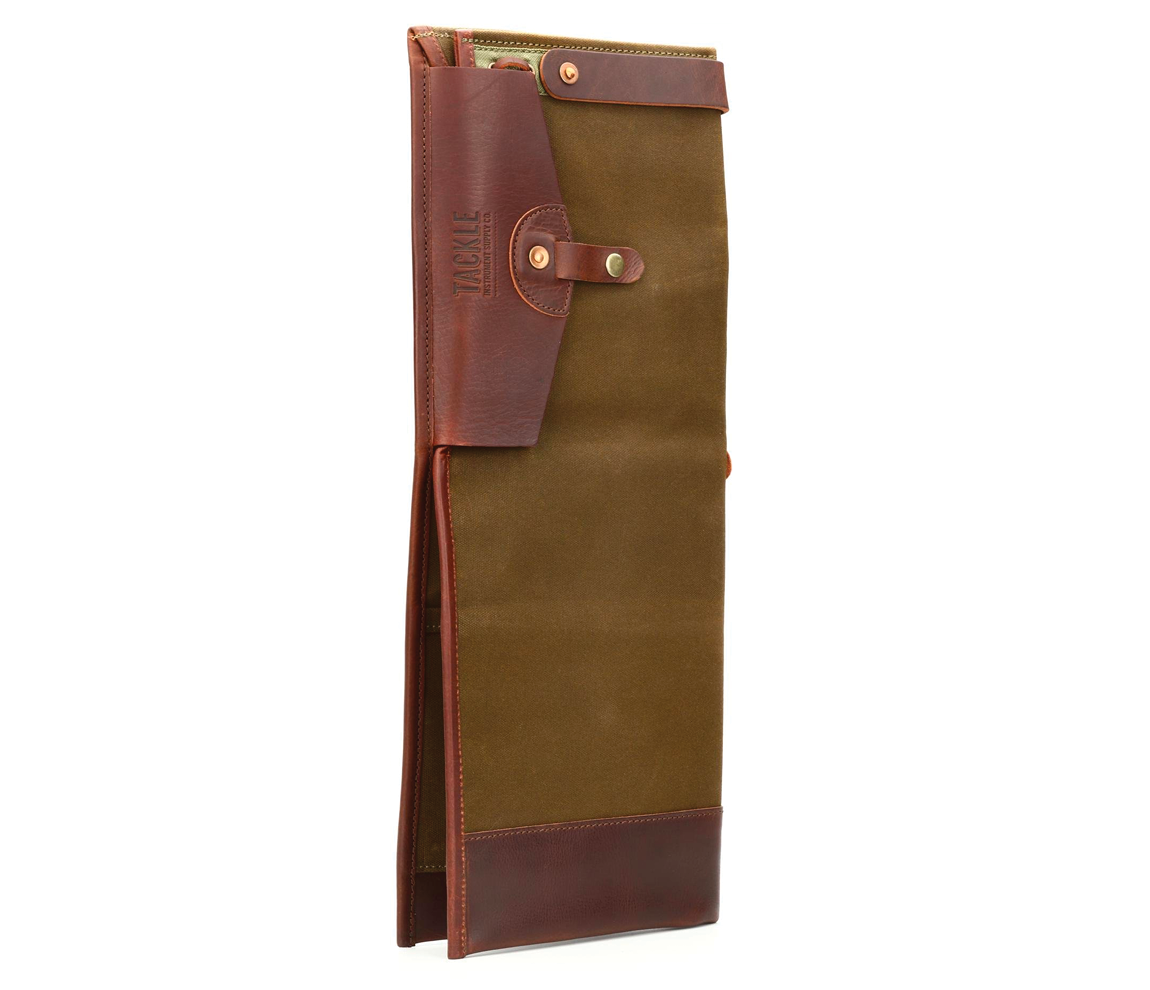 Tackle Waxed Canvas Bi-Fold Stick Bag " Forrest Green