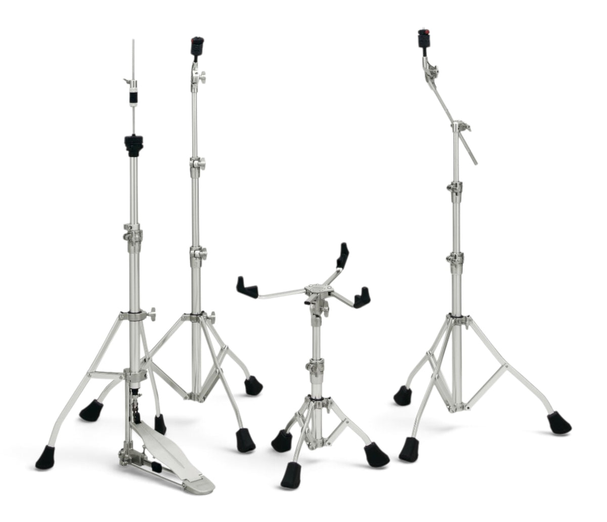 Tama Spartan HS4S Ultralight Hardware Kit with four lightweight drum stands