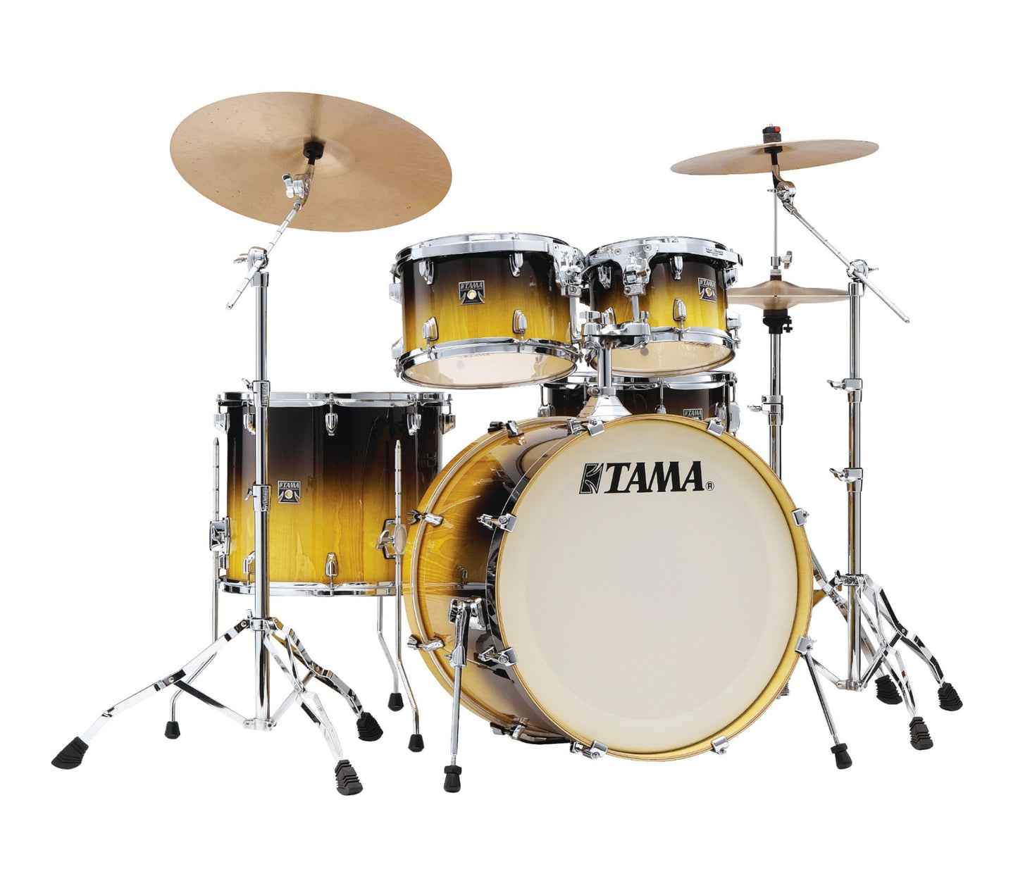 Tama Superstar Classic 22" 5 Piece Shell Pack in Gloss Lacebark Pine Fade