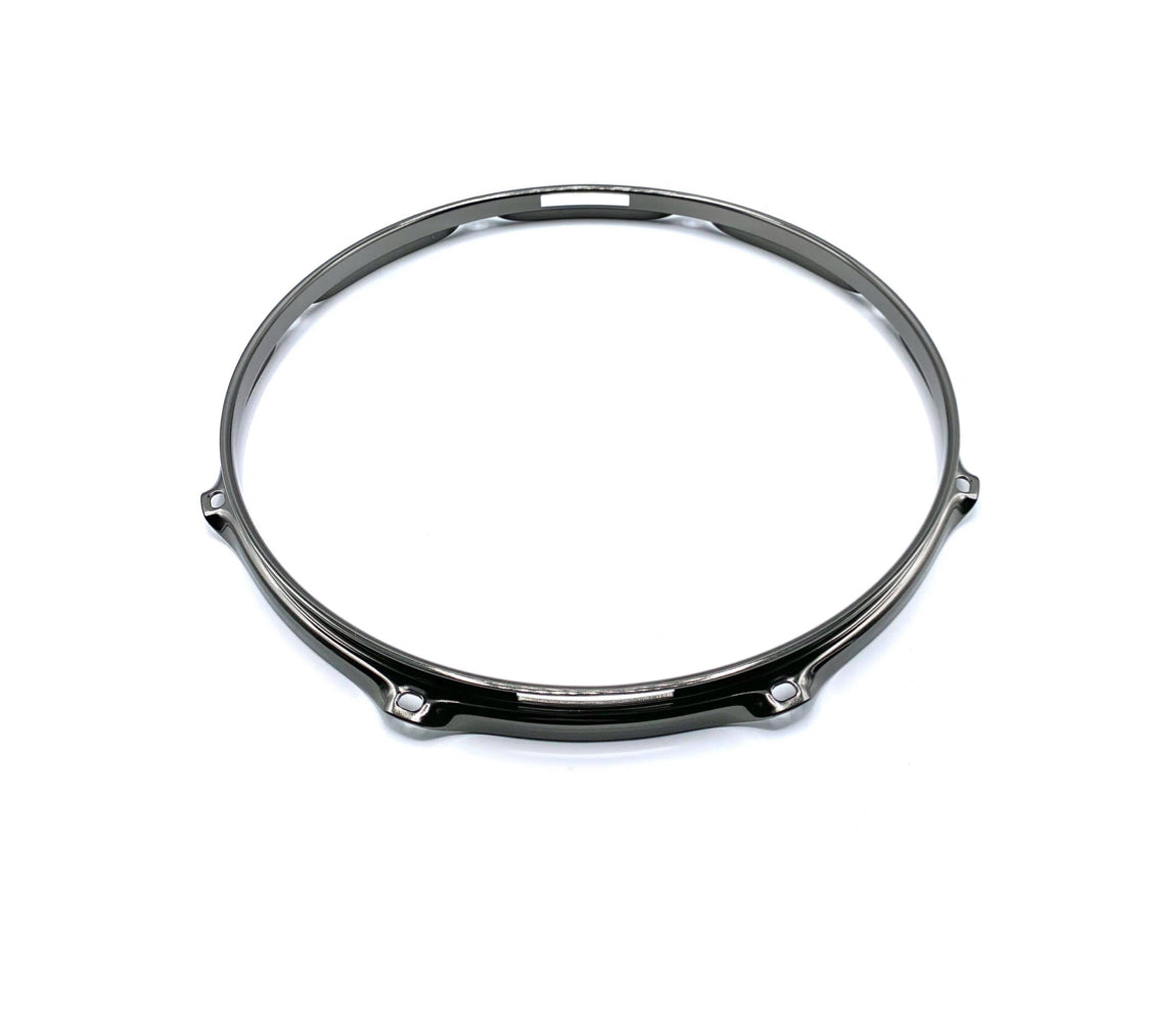 Worldmax 14" 8 Lug Hoop (2.3mm) - Black - Snare Side