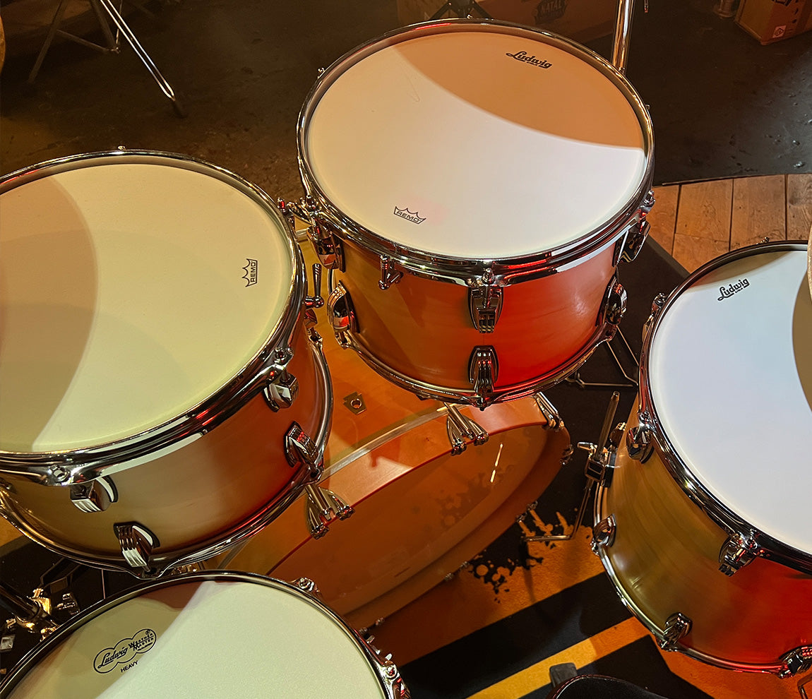 Ludwig Legacy Maple "Hollywood" 4-piece Shell Pack in Natural Satin Stain