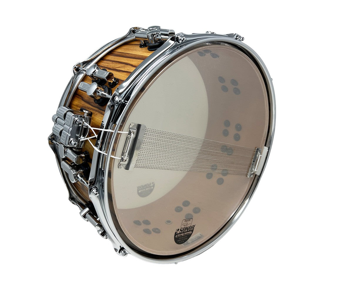 SONOR SQ2 14" x 6.5" Beech African Marble Snare Drum in High Gloss